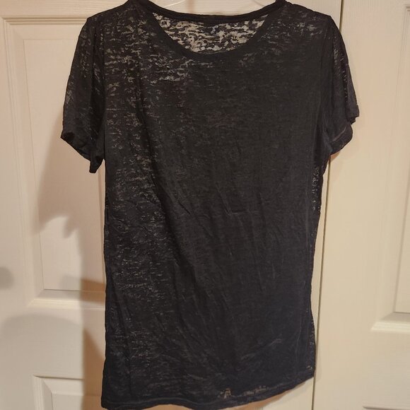 Short Sleeve Graphic Tee Shirt *SHEER* Willow Valley - Picture 3 of 11
